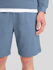 Albastru gresie - Lyle & Scott Sweat Shorts - Imaginea 4 din 6