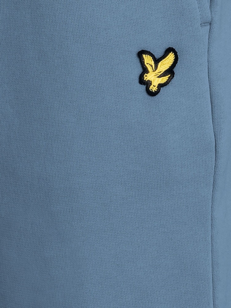 Albastru gresie - Lyle & Scott Sweat Shorts - Imaginea 6 din 6