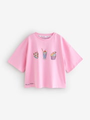 Olivia Rubin Boxy Fit Pastry Graphic T-Shirts 3 Pack - Image 3 of 7