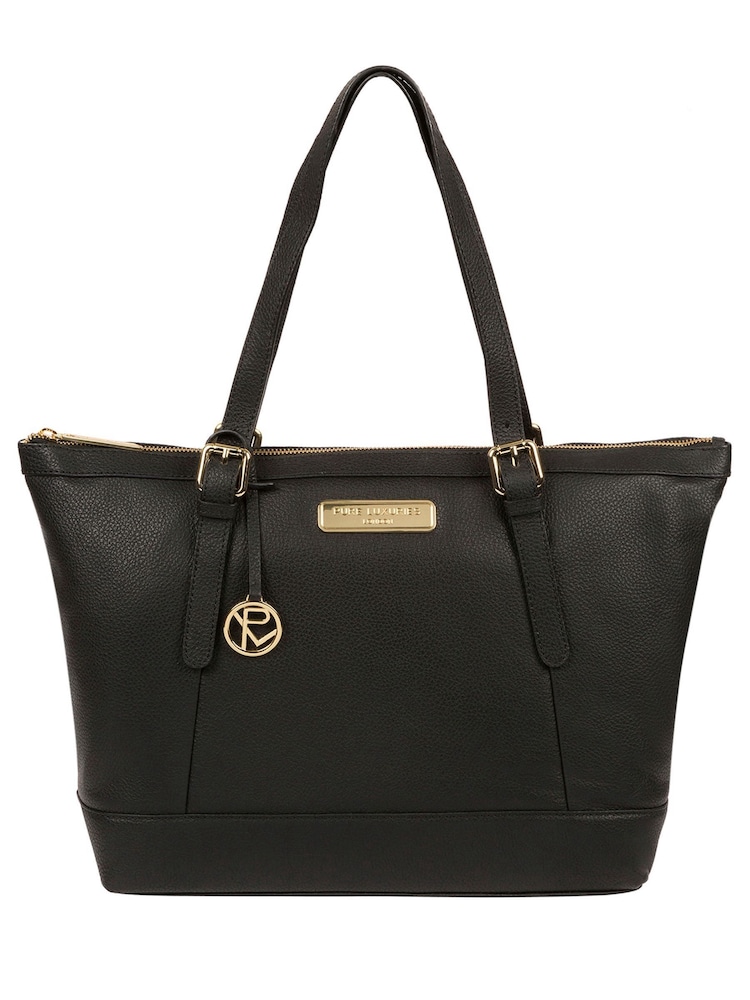 Pure Luxuries London Emily Leather Tote Bag - Image 2 of 5