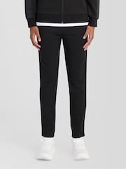 Lyle & Scott Black Padel Taped Joggers - Image 1 of 5
