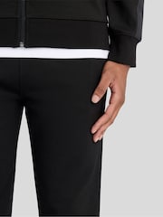 Lyle & Scott Black Padel Taped Joggers - Image 3 of 5