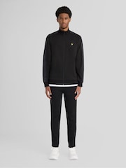Lyle & Scott Black Padel Taped Joggers - Image 4 of 5