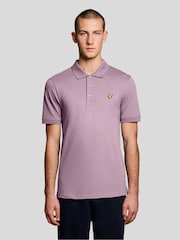 Roz - Tricou polo simplu Lyle & Scott - Imaginea 1 din 5