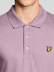 Roz - Tricou polo simplu Lyle & Scott - Imaginea 2 din 5