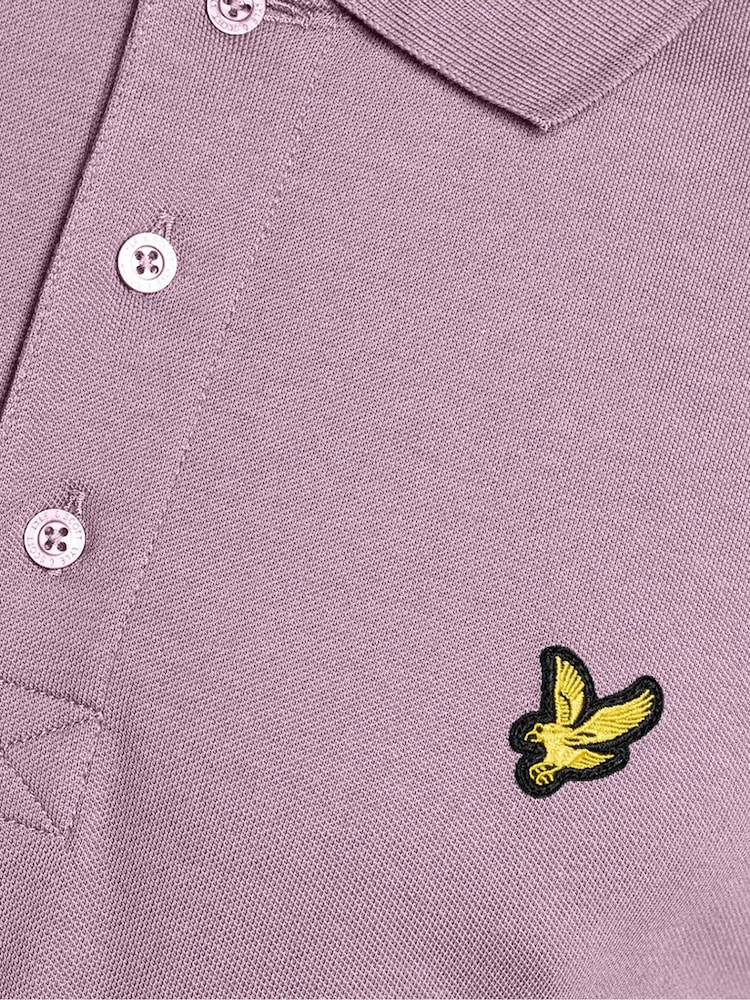 Roz - Tricou polo simplu Lyle & Scott - Imaginea 5 din 5 Roz - Tricou polo simplu Lyle & Scott - Imaginea 5 din 5