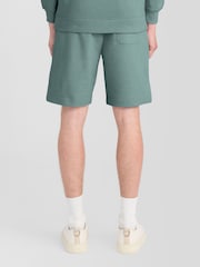 Turcoaz Verde - Lyle & Scott Sweat Shorts - Imaginea 2 din 6