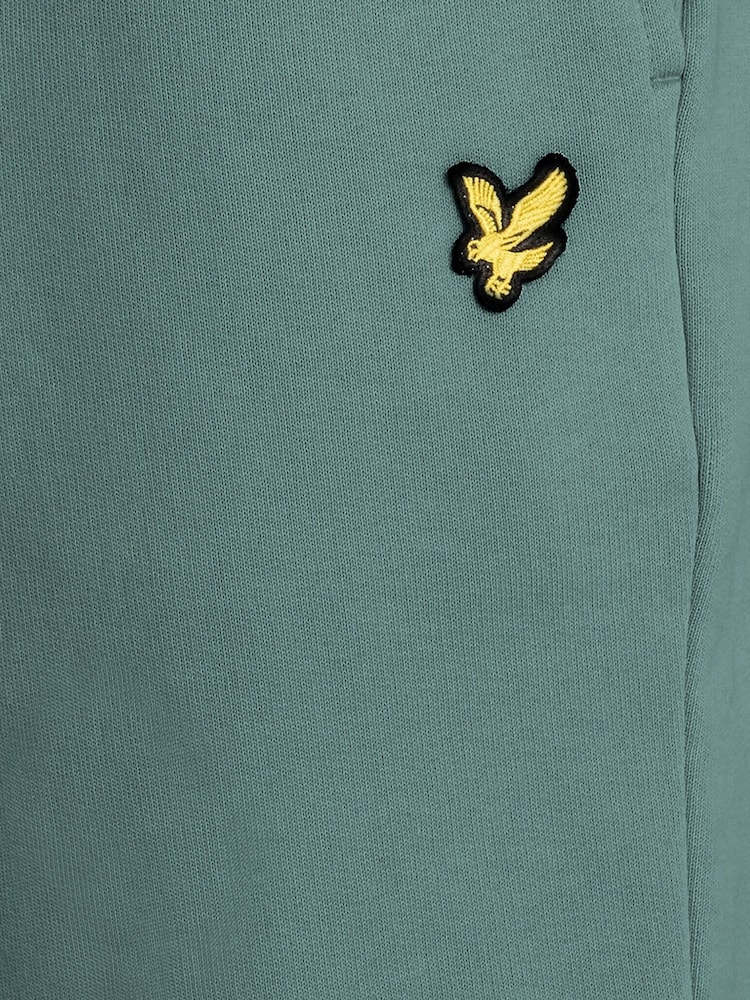 Turcoaz Verde - Lyle & Scott Sweat Shorts - Imaginea 6 din 6