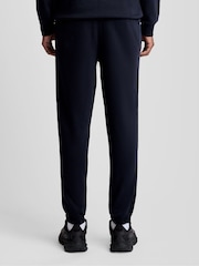 Lyle & Scott Blue Jacquard Tape Joggers - Image 2 of 6