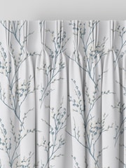 Laura Ashley Blue Pussy Willow Made to Measure Curtains - Image 5 of 9