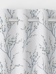 Laura Ashley Blue Pussy Willow Made to Measure Curtains - Image 7 of 9