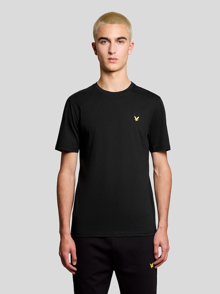 Lyle & Scott Black Sports Short Sleeve T-Shirt - Image 1 of 6 Lyle & Scott Black Sports Short Sleeve T-Shirt - Image 1 of 6