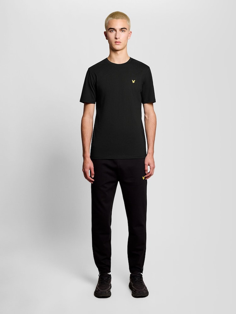 Lyle & Scott Black Sports Short Sleeve T-Shirt - Image 2 of 6 Lyle & Scott Black Sports Short Sleeve T-Shirt - Image 2 of 6