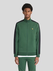 Lyle & Scott Green Padel Taped Track Jacket - Image 1 of 5