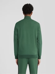 Lyle & Scott Green Padel Taped Track Jacket - Image 4 of 5