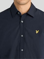 Lyle & Scott Blue Superfine T-Shirt - Image 3 of 6