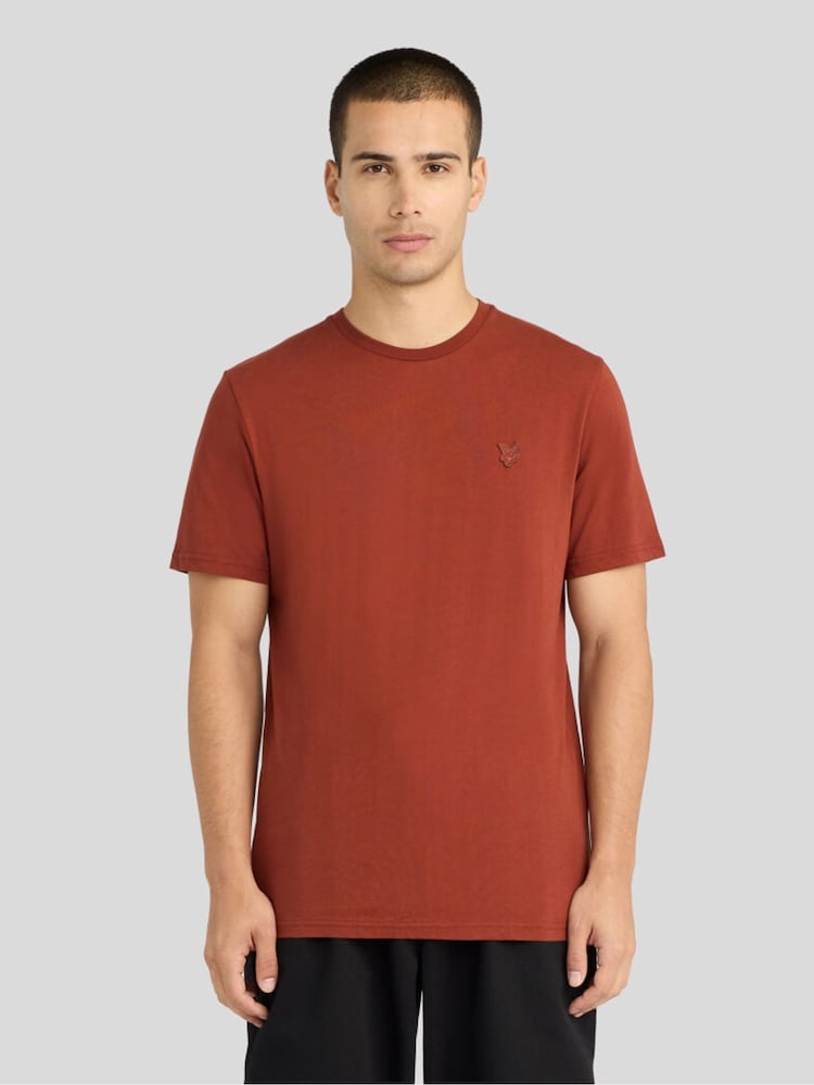 Коричнево-шоколадный - Футболка Lyle & Scott Superfine - Изображение 1 6