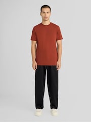 Коричнево-шоколадный - Футболка Lyle & Scott Superfine - Изображение 2 6