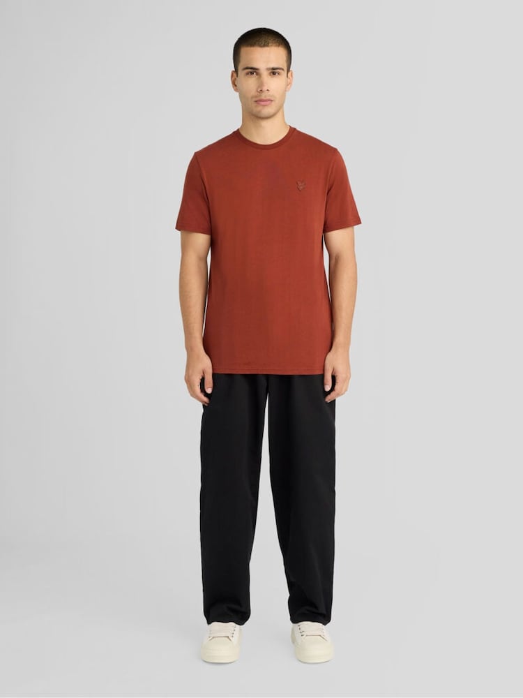 Коричнево-шоколадный - Футболка Lyle & Scott Superfine - Изображение 2 6