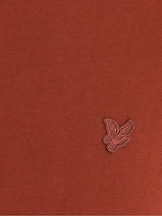 Коричнево-шоколадный - Футболка Lyle & Scott Superfine - Изображение 6 6