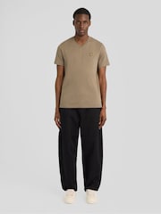 그린 - Lyle & Scott 브이넥 티셔츠 - 5의 이미지 4