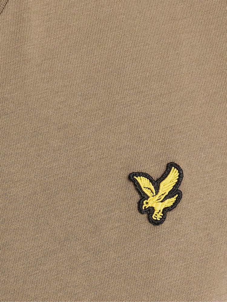 그린 - Lyle & Scott 브이넥 티셔츠 - 5의 이미지 5