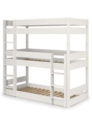 Julian Bowen White Kids Triple Bunk Bed - Image 2 of 7