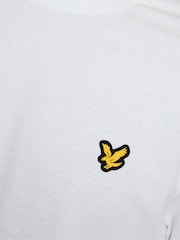 Lyle & Scott White Sports Short Sleeve T-Shirt - Image 6 of 6