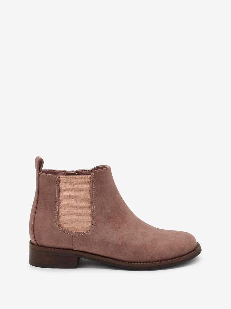 Pink Standard Fit (F) Chelsea Boots - Image 1 of 5