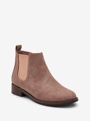 Pink Standard Fit (F) Chelsea Boots - Image 2 of 5