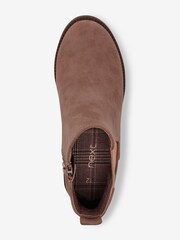 Pink Standard Fit (F) Chelsea Boots - Image 3 of 5