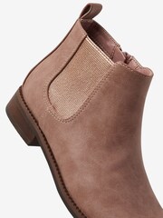 Pink Standard Fit (F) Chelsea Boots - Image 4 of 5
