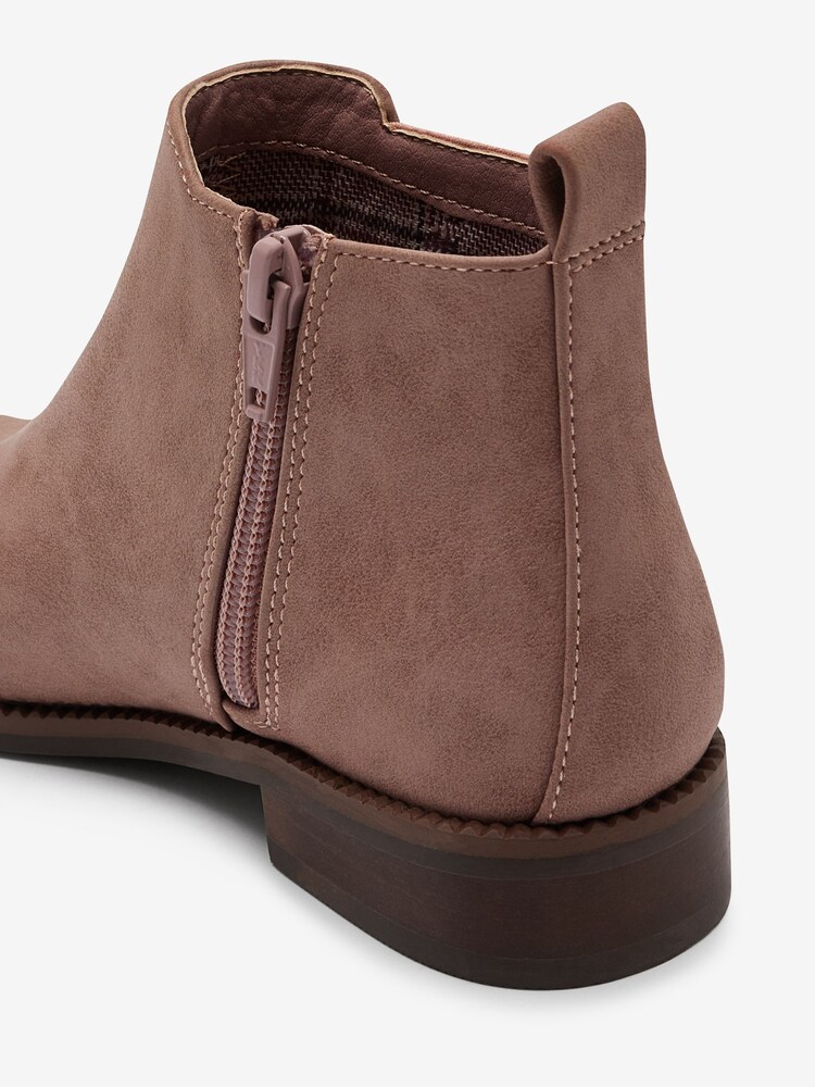 Pink Standard Fit (F) Chelsea Boots - Image 5 of 5