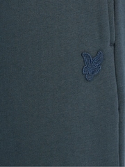 أزرق - بنطلون رياضي بالغ النعومة بقصة ضيقة من Lyle & Scott - صورة 6 من 6