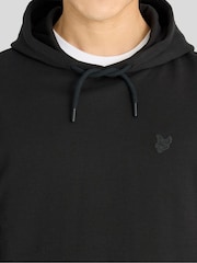 Lyle & Scott Black Superfine Pullover Hoodie - Image 3 of 6