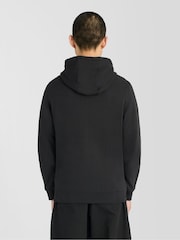 Lyle & Scott Black Superfine Pullover Hoodie - Image 4 of 6