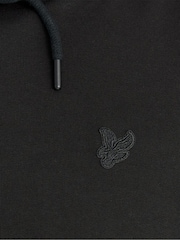 Lyle & Scott Black Superfine Pullover Hoodie - Image 6 of 6