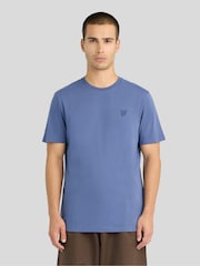 Lyle & Scott Blue Superfine T-Shirt - Image 1 of 6