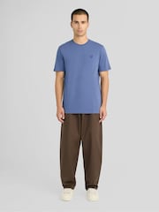 Lyle & Scott Blue Superfine T-Shirt - Image 3 of 6