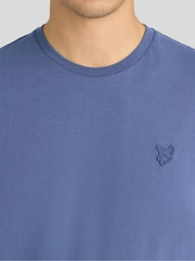 Lyle & Scott Blue Superfine T-Shirt - Image 4 of 6