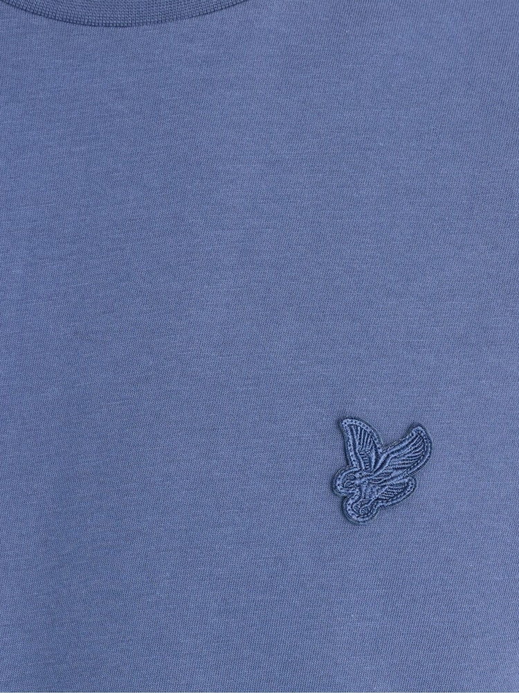 Lyle & Scott Blue Superfine T-Shirt - Image 6 of 6 Lyle & Scott Blue Superfine T-Shirt - Image 6 of 6