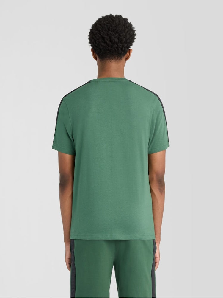 Lyle & Scott Green Padel Taped T-Shirt - Image 2 of 6