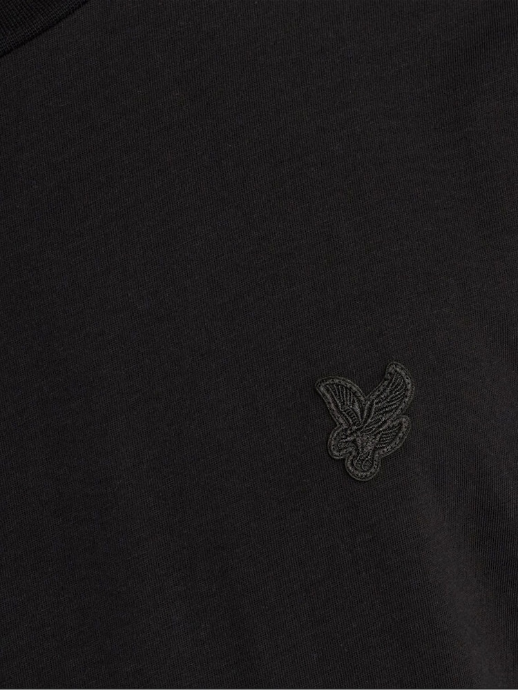 Lyle & Scott Black Superfine T-Shirt - Image 6 of 6