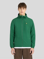 Verde - Sudadera con capucha y cremallera de Lyle & Scott - Imagen 1 de 6
