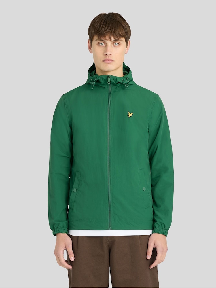 Verde - Sudadera con capucha y cremallera de Lyle & Scott - Imagen 1 de 6 Verde - Sudadera con capucha y cremallera de Lyle & Scott - Imagen 1 de 6