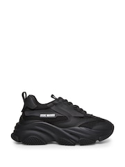 Schwarz - Steve Madden Possession-e Turnschuhe - Bild 1 von 7