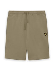 Verde kaki - Lyle & Scott Sweat Shorts - Imaginea 5 din 6