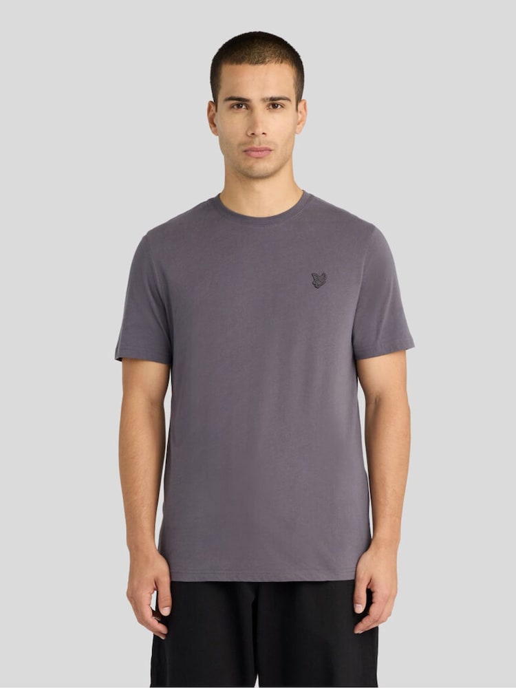 Lyle & Scott Grey Superfine T-Shirt - Image 1 of 6 Lyle & Scott Grey Superfine T-Shirt - Image 1 of 6