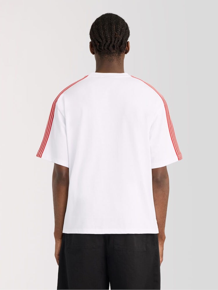 Belo - Lyle & Scott Stripe Taped T-Shirt - Slika 2 od 6