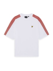 Belo - Lyle & Scott Stripe Taped T-Shirt - Slika 5 od 6